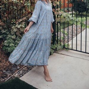 Floral maxi dress